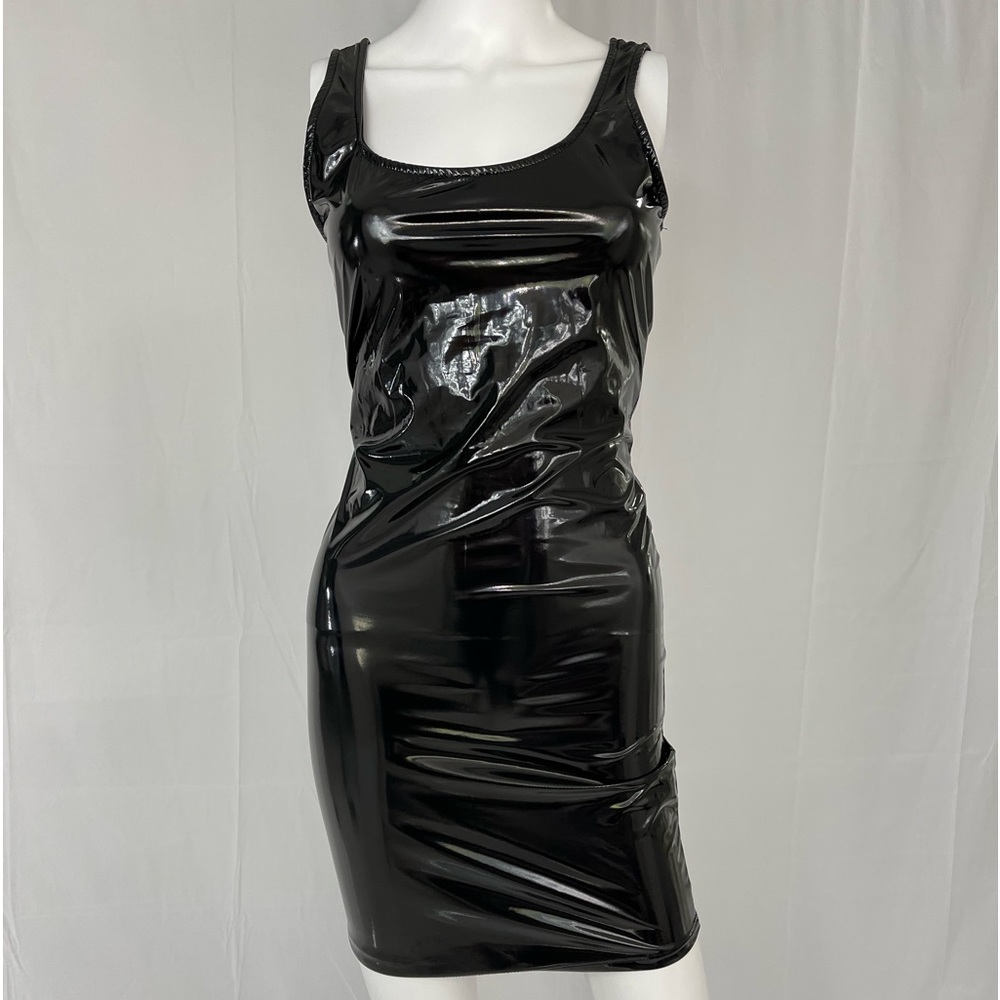 Black Leather Dress